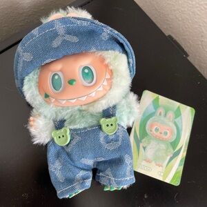 Labubu Big In To Energy Serenity! And LV inspired fashion outfit POP MART